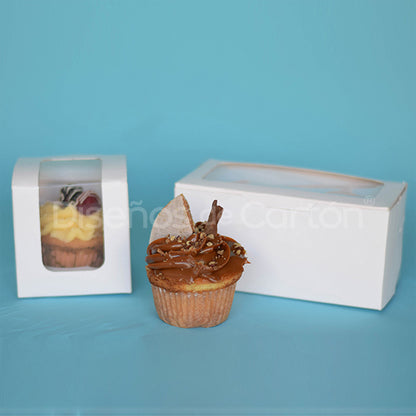 25 Caja para Cupcake Lisa