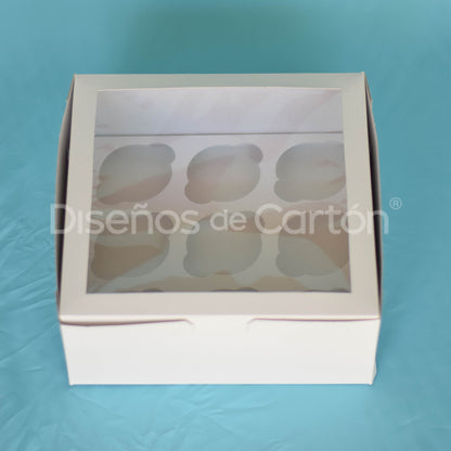 25 Caja para Cupcake Lisa