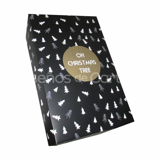 10 Caja Er 13 Christmas tree Med.36x23x5.5cm
